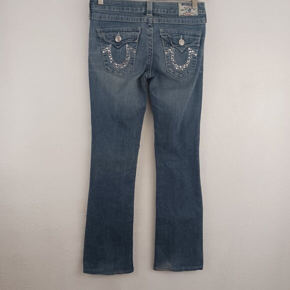 True Religion hi rise blue jeans size 28 - Picture 5 of 7